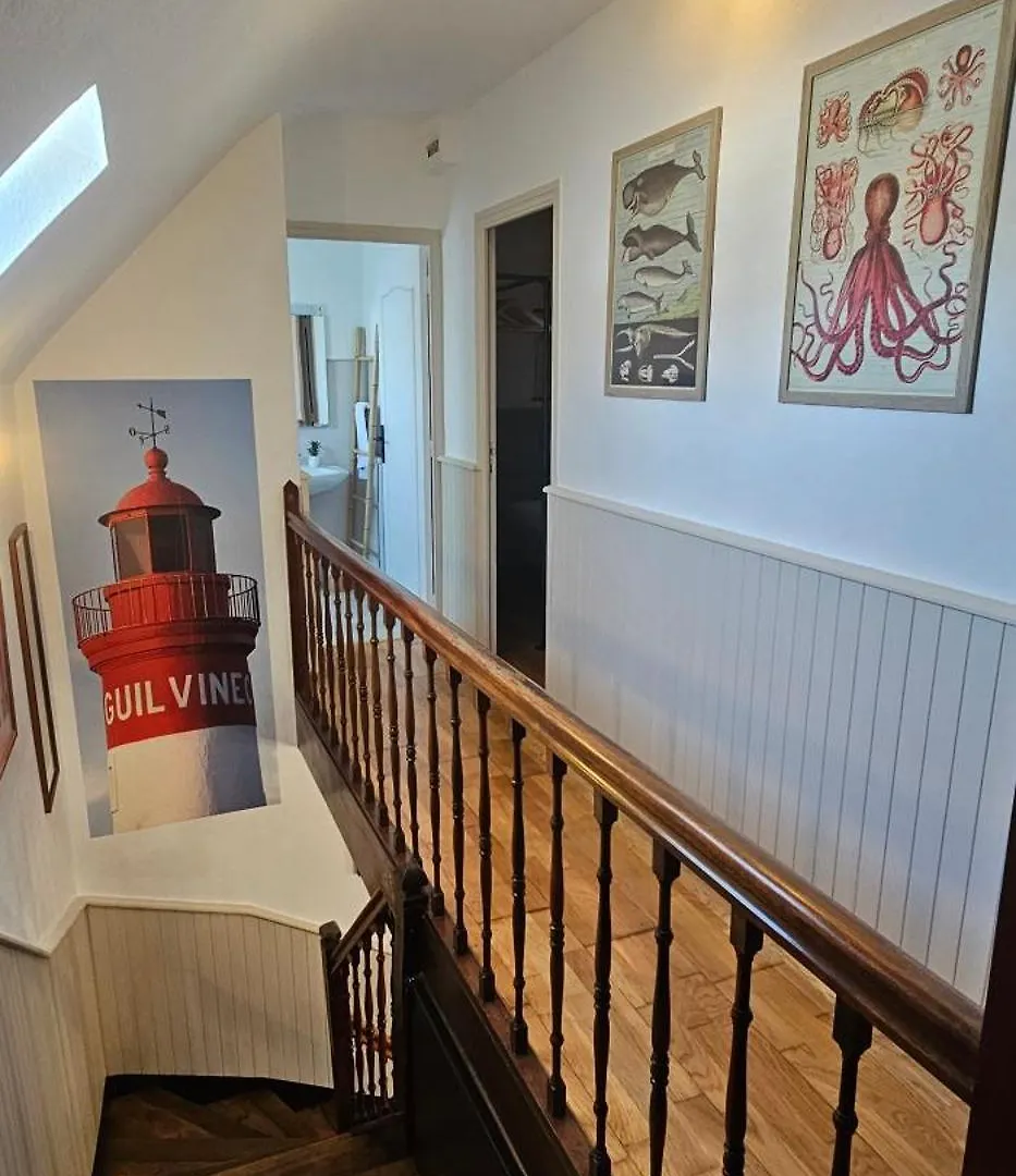 La Maison De Pecheur Typique Au Guilvinec - A 100 M De La Mer - Tout A Pied, Plage, Port, Commerces- Wifi Inclus - Linge De Lit Inclus - Jardin Clos - En Option , Menage Et Serviettes 프랑스